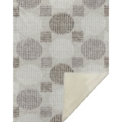 Premium Machine Washable ASB900 Beige 50" x 70" Sherpa Throw Blanket