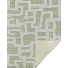 Premium Machine Washable ASB903 Aloe 50" x 70" Sherpa Throw Blanket