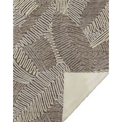 Premium Machine Washable ASB904 Chocolate 50" x 70" Sherpa Throw Blanket