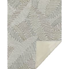 Premium Machine Washable ASB904 Ivory 50" x 70" Sherpa Throw Blanket