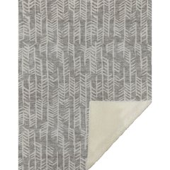Premium Machine Washable ASB906 Taupe 50" x 70" Sherpa Throw Blanket