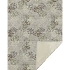 Premium Machine Washable ASB908 Beige 50" x 70" Sherpa Throw Blanket
