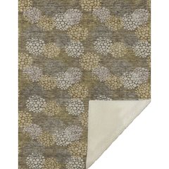Premium Machine Washable ASB908 Brown 50" x 70" Sherpa Throw Blanket