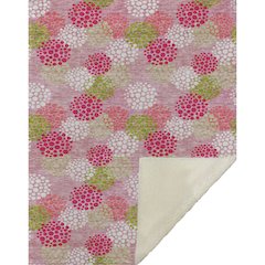 Premium Machine Washable ASB908 Pink 50" x 70" Sherpa Throw Blanket