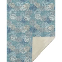 Premium Machine Washable ASB908 Teal 50" x 70" Sherpa Throw Blanket