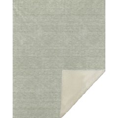 Premium Machine Washable ASB910 Aloe 50" x 70" Sherpa Throw Blanket