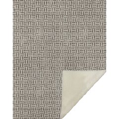 Premium Machine Washable ASB911 Brown 50" x 70" Sherpa Throw Blanket
