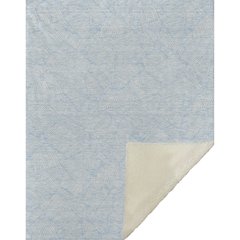 Premium Machine Washable ASB913 Sky 50" x 70" Sherpa Throw Blanket