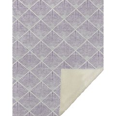 Premium Machine Washable ASB914 Lavender 50" x 70" Sherpa Throw Blanket