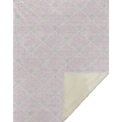 Premium Machine Washable ASB914 Pink 50" x 70" Sherpa Throw Blanket
