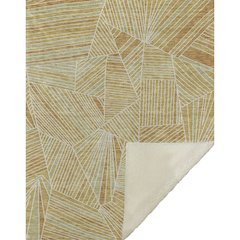 Premium Machine Washable ASB915 Gold 50" x 70" Sherpa Throw Blanket
