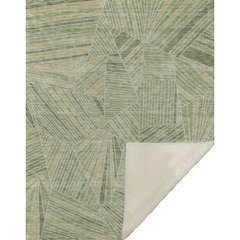 Premium Machine Washable ASB915 Green 50" x 70" Sherpa Throw Blanket