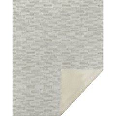 Premium Machine Washable ASB918 Ivory 50" x 70" Sherpa Throw Blanket