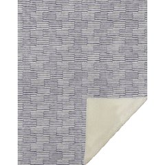 Premium Machine Washable ASB918 Lilac 50" x 70" Sherpa Throw Blanket