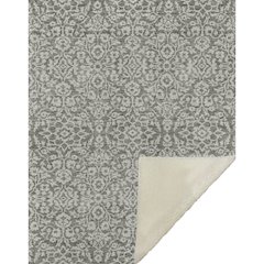 Premium Machine Washable ASB920 Taupe 50" x 70" Sherpa Throw Blanket