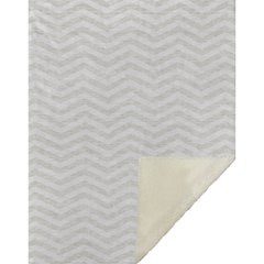 Premium Machine Washable ASB922 Ivory 50" x 70" Sherpa Throw Blanket