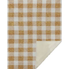 Premium Machine Washable ASB923 Orange 50" x 70" Sherpa Throw Blanket