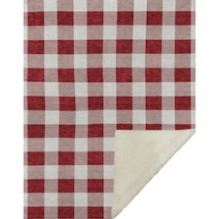 Premium Machine Washable ASB923 Red 50" x 70" Sherpa Throw Blanket