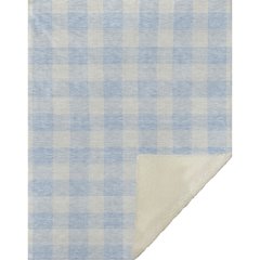 Premium Machine Washable ASB923 Sky 50" x 70" Sherpa Throw Blanket