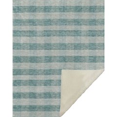 Premium Machine Washable ASB924 Teal 50" x 70" Sherpa Throw Blanket