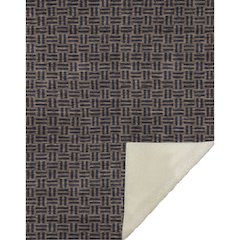 Premium Machine Washable ASB925 Chocolate 50" x 70" Sherpa Throw Blanket