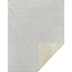 Premium Machine Washable ASB925 Ivory 50" x 70" Sherpa Throw Blanket