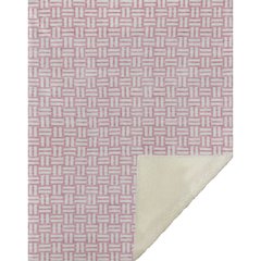 Premium Machine Washable ASB925 Pink 50" x 70" Sherpa Throw Blanket