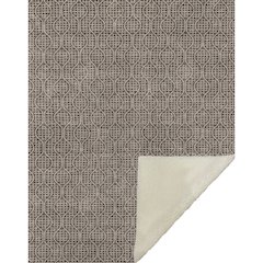 Premium Machine Washable ASB926 Brown 50" x 70" Sherpa Throw Blanket