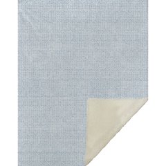Premium Machine Washable ASB926 Sky 50" x 70" Sherpa Throw Blanket
