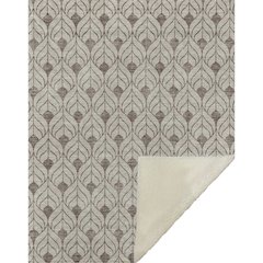 Premium Machine Washable ASB927 Brown 50" x 70" Sherpa Throw Blanket
