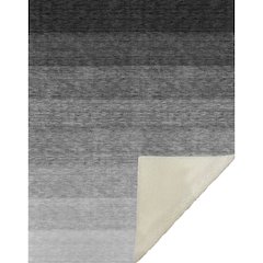 Premium Machine Washable ASB928 Black 50" x 70" Sherpa Throw Blanket