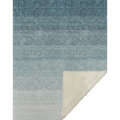 Premium Machine Washable ASB928 Teal 50" x 70" Sherpa Throw Blanket