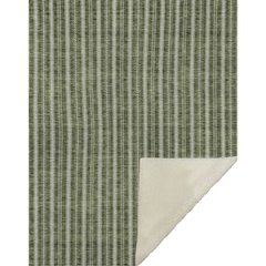 Premium Machine Washable ASB929 Olive 50" x 70" Sherpa Throw Blanket