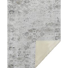 Premium Machine Washable ASB92 Dove 50" x 70" Sherpa Throw Blanket