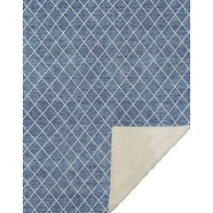 Premium Machine Washable ASB932 Denim 50" x 70" Sherpa Throw Blanket