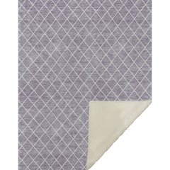 Premium Machine Washable ASB932 Lavender 50" x 70" Sherpa Throw Blanket