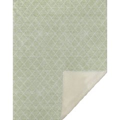 Premium Machine Washable ASB932 Mint 50" x 70" Sherpa Throw Blanket