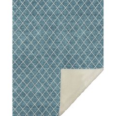 Premium Machine Washable ASB932 Teal 50" x 70" Sherpa Throw Blanket