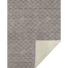 Premium Machine Washable ASB933 Taupe 50" x 70" Sherpa Throw Blanket