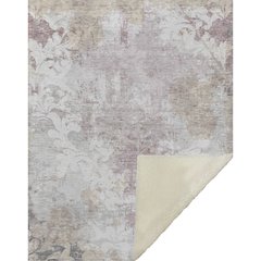 Premium Machine Washable ASB936 Ivory 50" x 70" Sherpa Throw Blanket