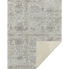 Premium Machine Washable ASB95 Linen 50" x 70" Sherpa Throw Blanket