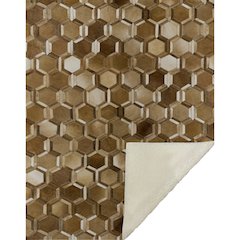 Premium Machine Washable ASB97 Brown 50" x 70" Sherpa Throw Blanket