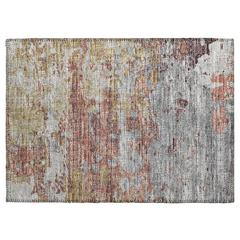 Indoor/Outdoor Accord AAC34 Multi Washable 1'8" x 2'6" Rug