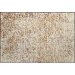 Luxury Washable Indoor/Outdoor Bresca Copper 1'8" x 2'6" Rug