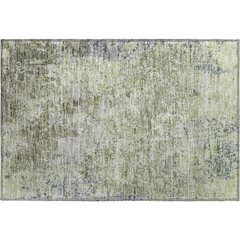 Luxury Washable Indoor/Outdoor Bresca Green 1'8" x 2'6" Rug