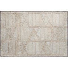Luxury Washable Indoor/Outdoor Bozeman Linen 1'8" x 2'6" Rug