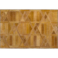 Luxury Washable Indoor/Outdoor Bozeman Rust 1'8" x 2'6" Rug