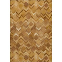 Luxury Washable Indoor/Outdoor Bozeman Rust 2'6" x 3'10" Rug