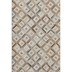 Luxury Washable Indoor/Outdoor Bozeman Gray 2'6" x 3'10" Rug