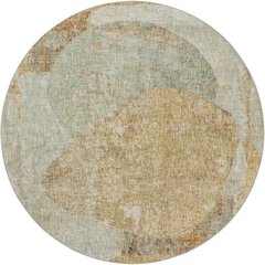 Luxury Washable Boca Taupe 8' x 8' Round Rug